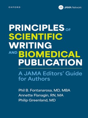 cover image of Principles of Scientific Writing and Biomedical Publication